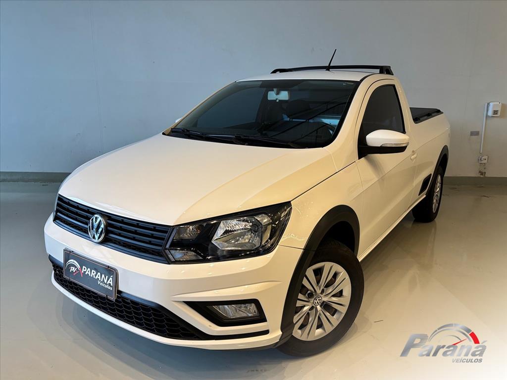 Compre já VOLKSWAGEN SAVEIRO 1.6 MSI TRENDLINE CS 8V FLEX 2P MANUAL 7154663Paraná Veículos Campinas - Veículos novos e seminovos com qualidade e procedência
