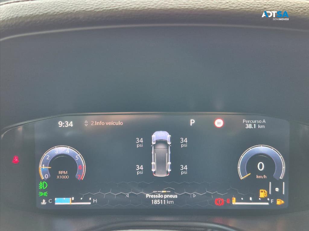 JEEP COMMANDER 1.3 T270 TURBO FLEX OVERLAND AT6