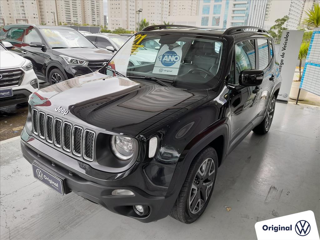 JEEP RENEGADE 2021 - 1.8 16V FLEX LONGITUDE 4P AUTOMÁTICO
