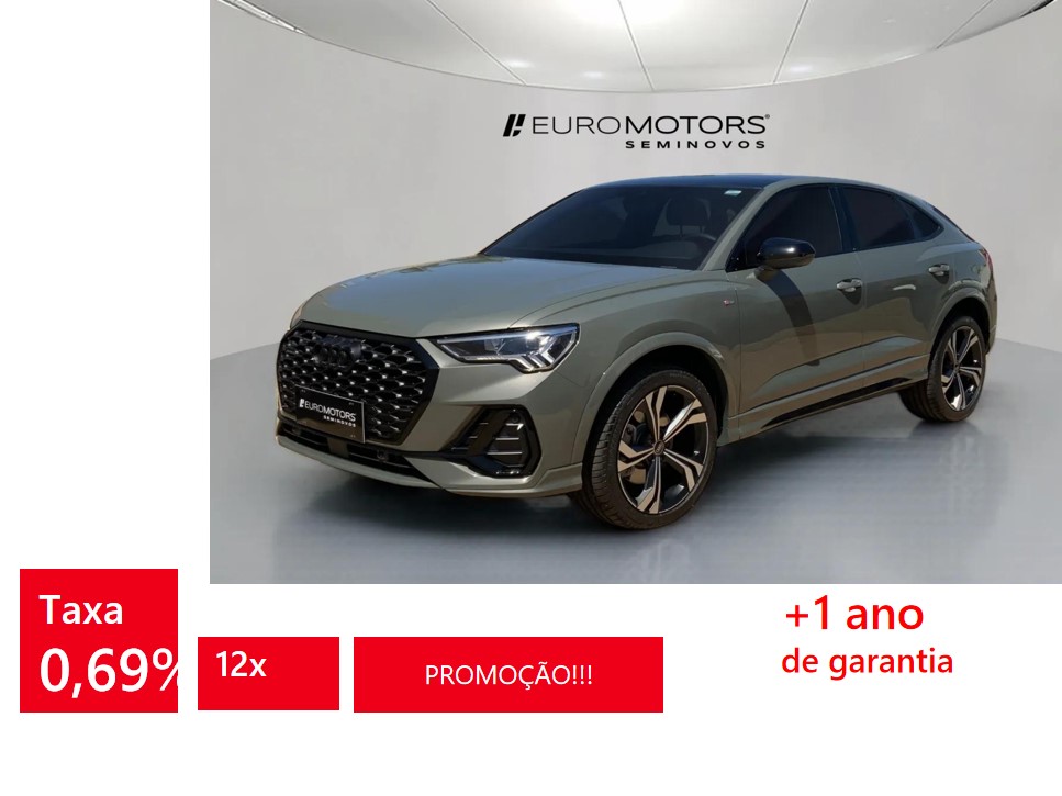 2.0 40 TFSI GASOLINA SPORTBACK PERFORMANCE BLACK PLUS QUATTRO TIPTRONIC