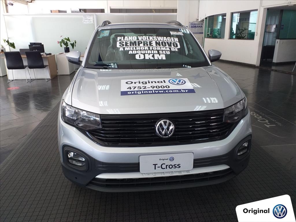 VOLKSWAGEN T-CROSS 2020 - 1.0 200 TSI TOTAL FLEX AUTOMÁTICO