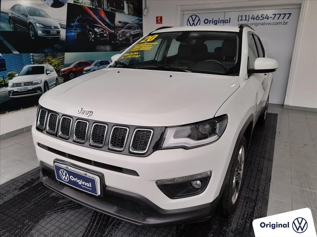 JEEP COMPASS 2020 - 2.0 16V FLEX LONGITUDE AUTOMÁTICO