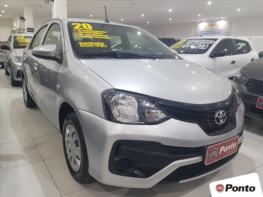 TOYOTA ETIOS 2020 - 1.5 X SEDAN 16V FLEX 4P AUTOMÁTICO