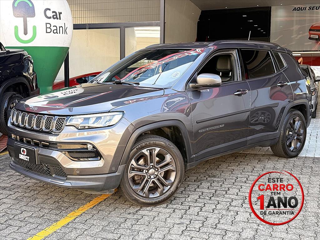 JEEP COMPASS 1.3 T270 TURBO FLEX LONGITUDE 80 ANOS AT6