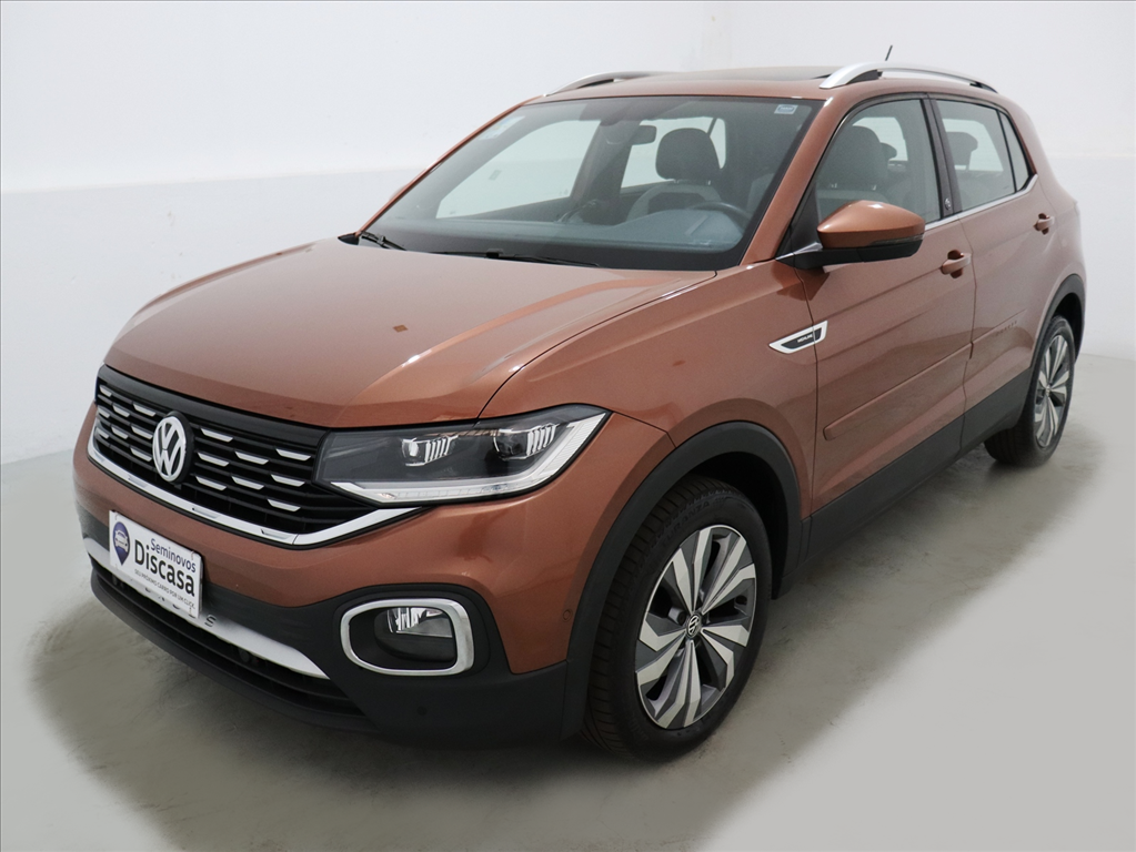 Seminovos certificados VOLKSWAGEN T-CROSS 1.4 250 TSI TOTAL FLEX HIGHLINE AUTOMATICO