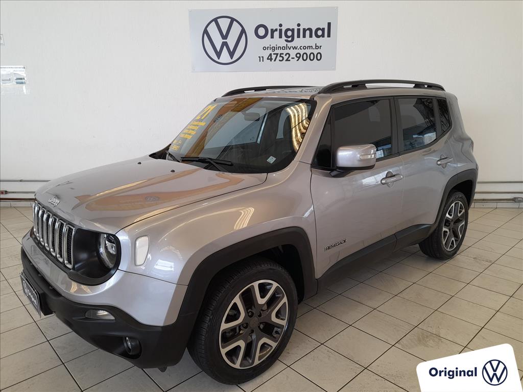 JEEP RENEGADE 2021 - 1.8 16V FLEX LONGITUDE 4P AUTOMÁTICO