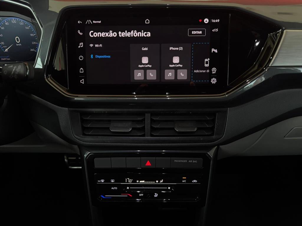 VW - Volkswagen-T-CROSS-1.4 250 TSI TOTAL FLEX HIGHLINE AUTOMÁTICO