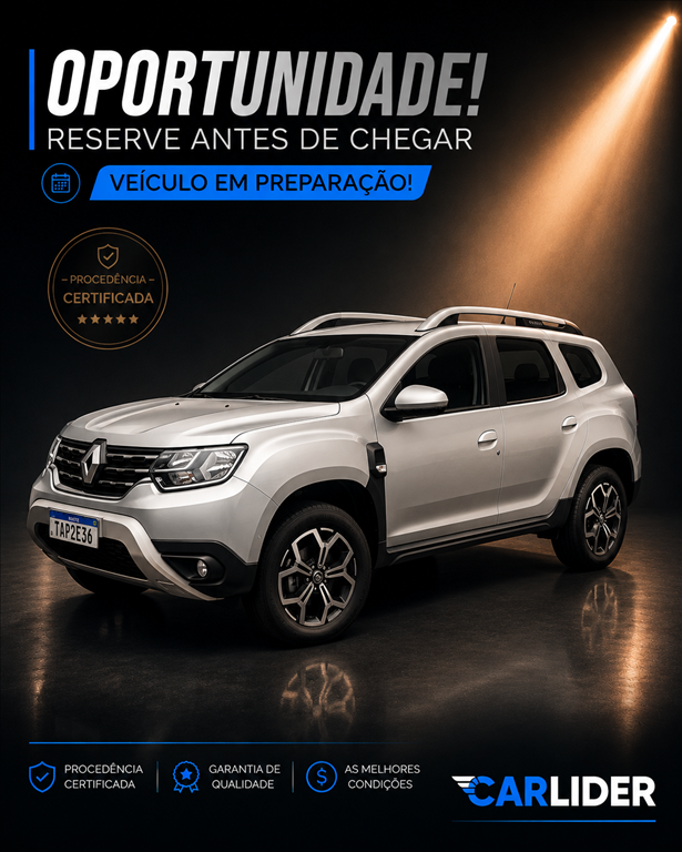 DUSTER 1.6 16V SCE FLEX ICONIC X-TRONIC