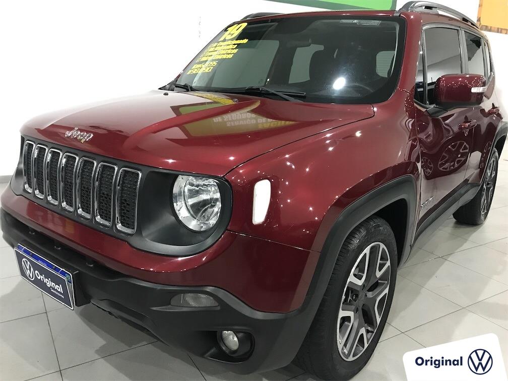 JEEP RENEGADE 2019 - 1.8 16V FLEX LONGITUDE 4P AUTOMÁTICO
