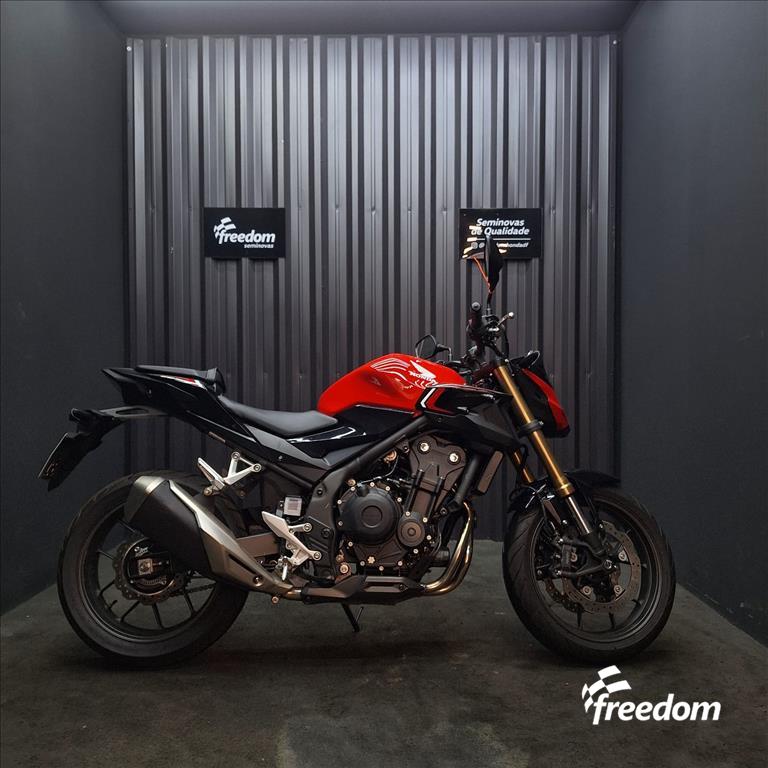Moto HONDA do modelo CB 500F ABS 2024/2024