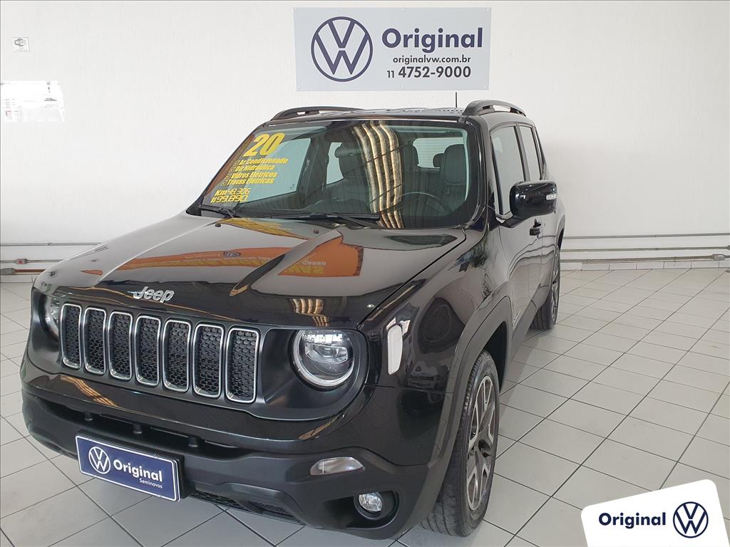 JEEP RENEGADE 2020 - 1.8 16V FLEX LONGITUDE 4P AUTOMÁTICO