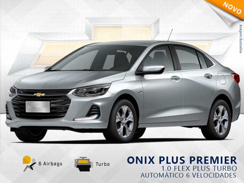 ONIX PLUS 1.0 TURBO FLEX PREMIER AUTOMÁTICO ONIX PLUS 1.0 TURBO FLEX PREMIER AUTOMÁTICO