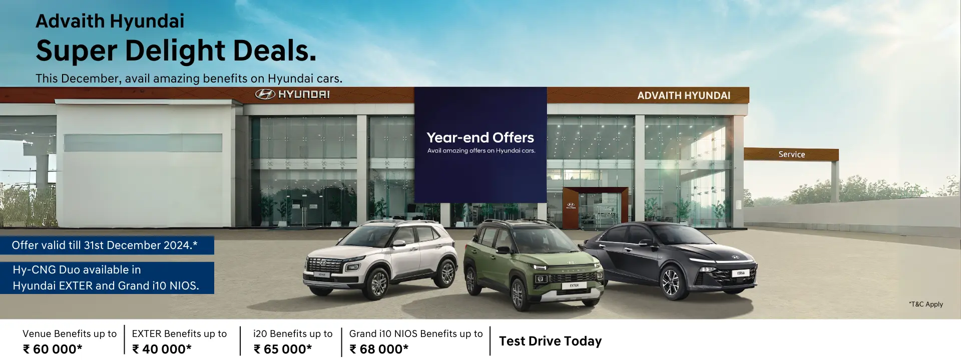 Welcome to Advaith Hyundai | Hyundai Showrooms in Bangalore