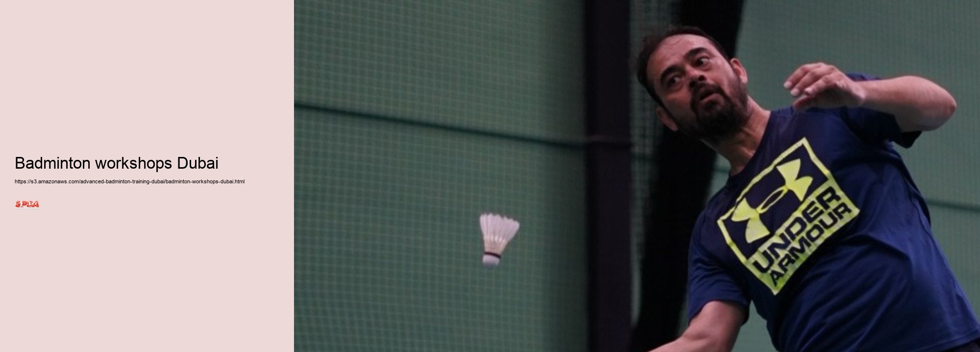 Badminton workshops Dubai