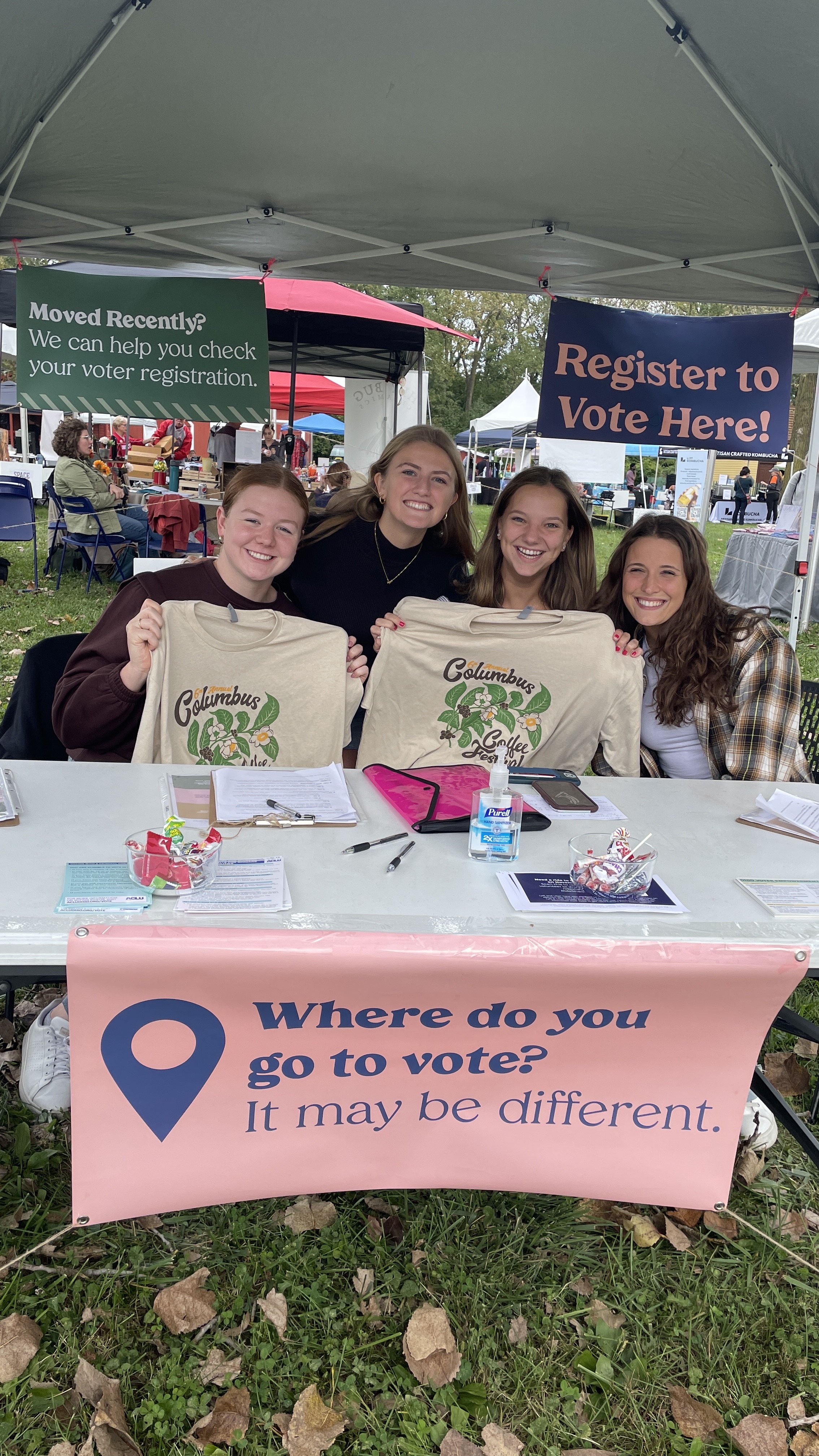 Voter Registration Events - Fall 2022