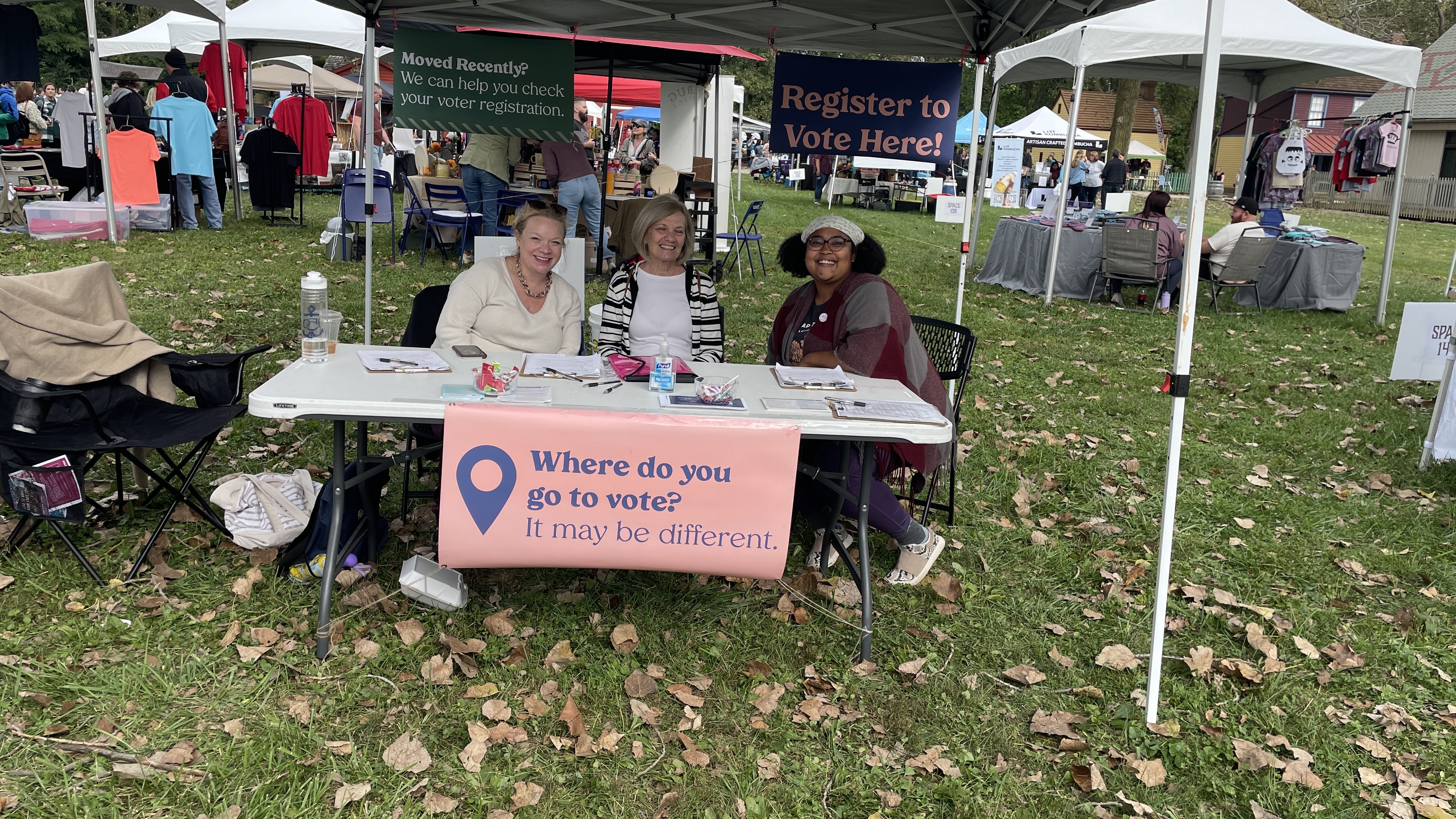 Voter Registration Events - Fall 2022