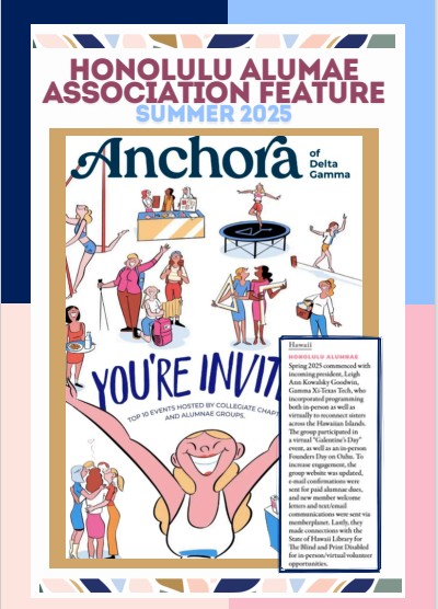 Anchora Magazine Features