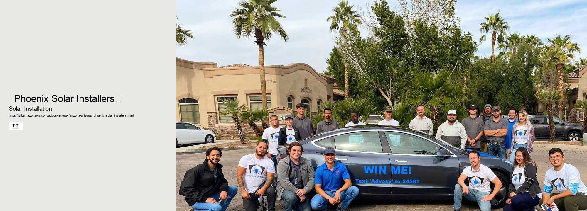   Phoenix Solar Installers	 