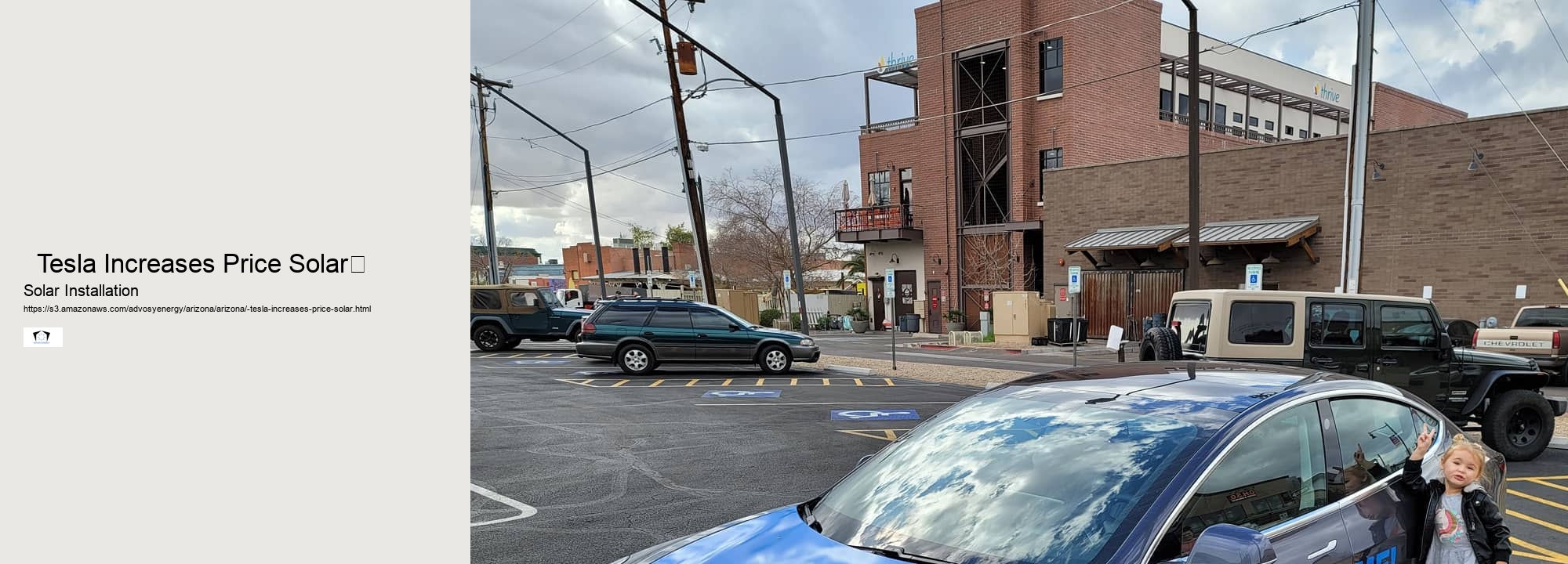   Tesla Increases Price Solar	 