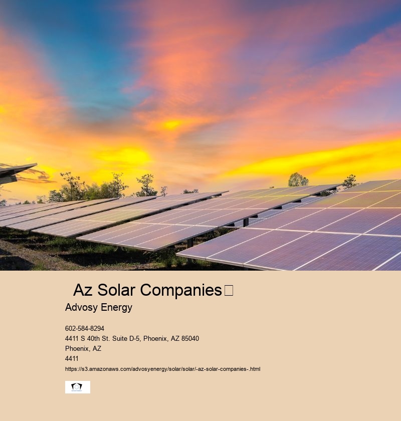   Az Solar Companies	 