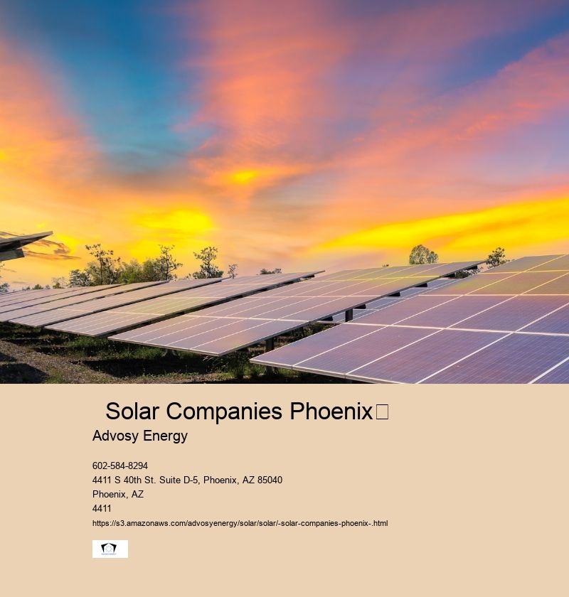  Solar Companies Phoenix	 