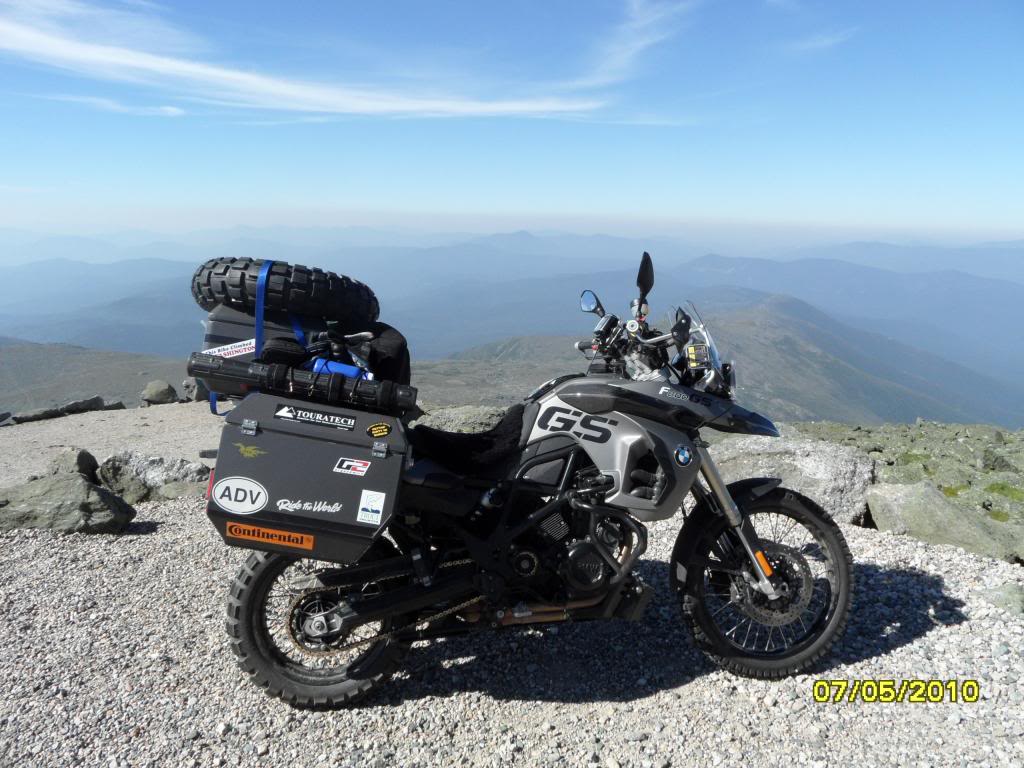 Carrying spare tyres Adventure Rider
