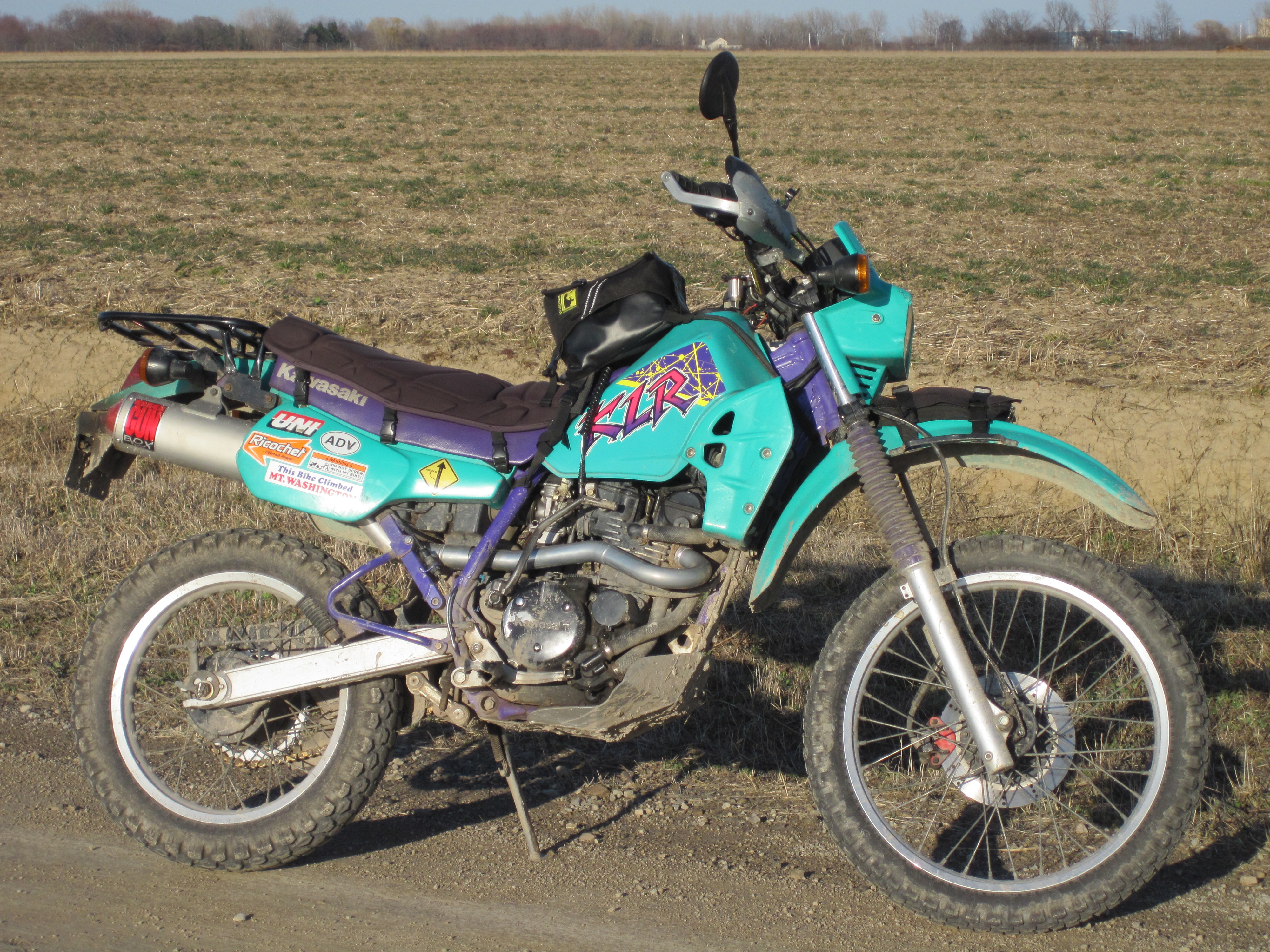 klr 250 exhaust