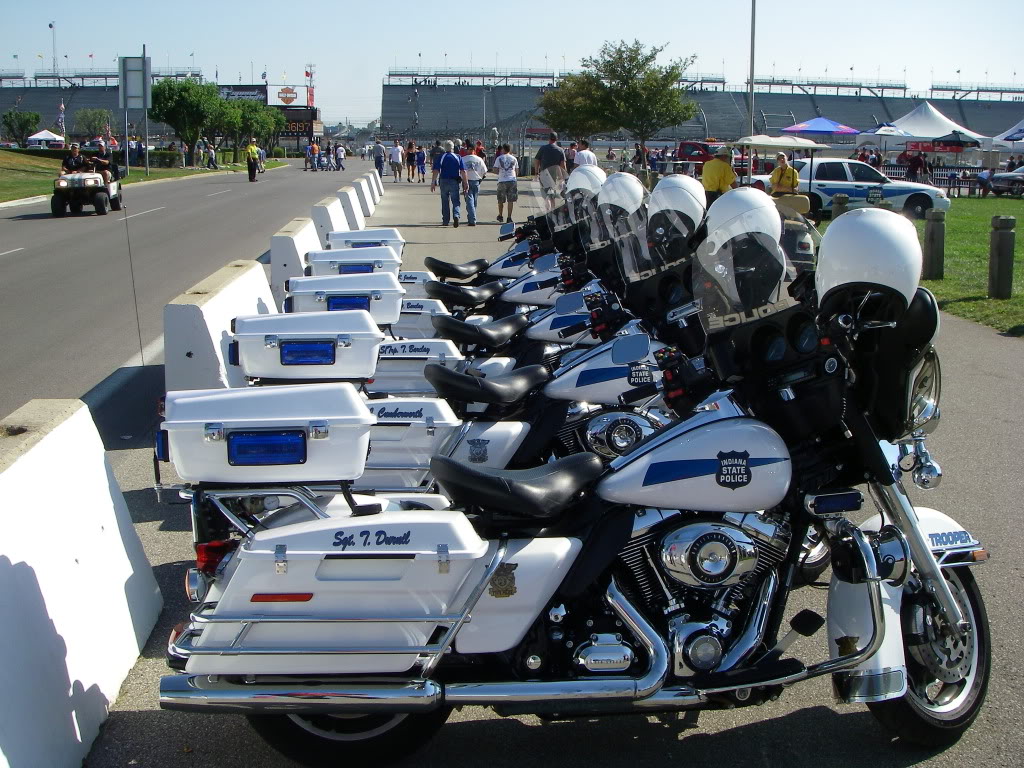 retired police bikes