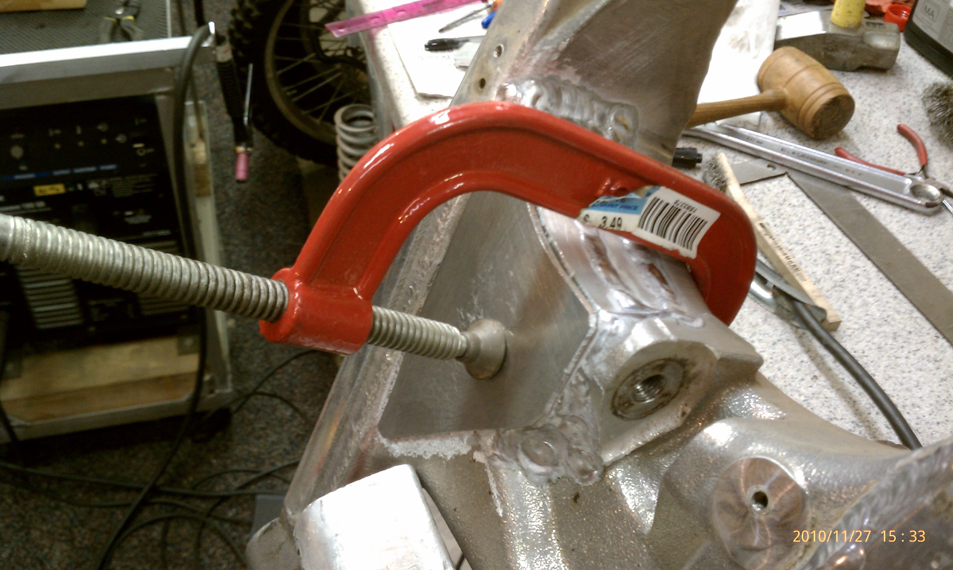 DIY Swingarm Upgrade! Adventure Rider