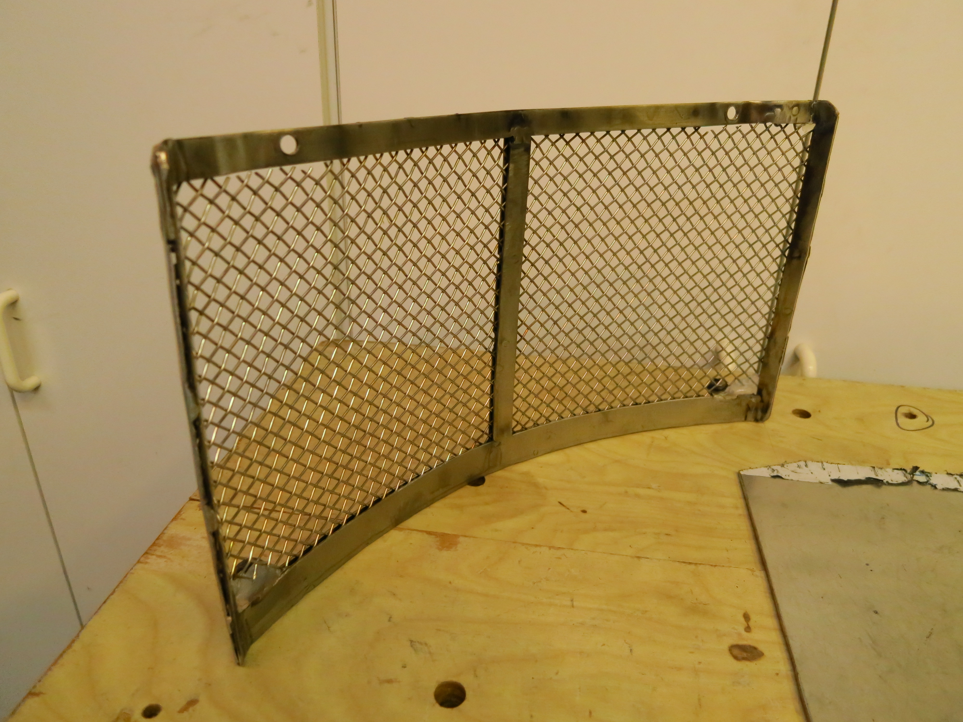 Updated DIY Radiator Guard Adventure Rider