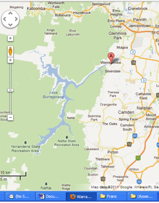 Warragamba Dam Catchment Area Map / Why the State Government chose to