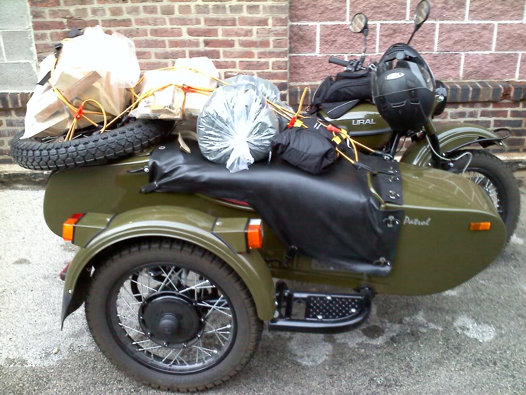 ural luggage rack