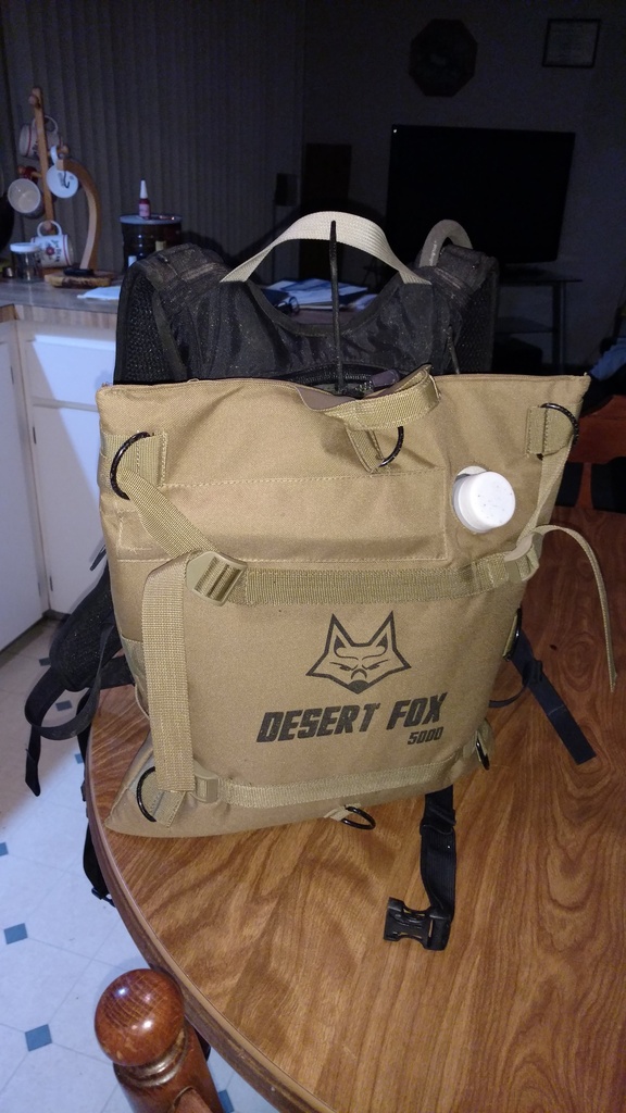 Desert Fox fuel bladder initial thoughts Adventure Rider