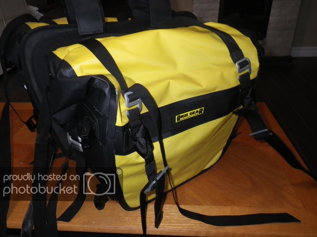 The **New** Nelson Rigg Deluxe Adventure Dry Saddlebags Long Term