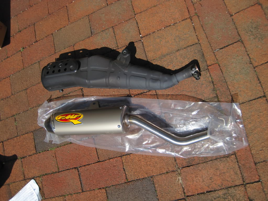 suzuki dr200 exhaust