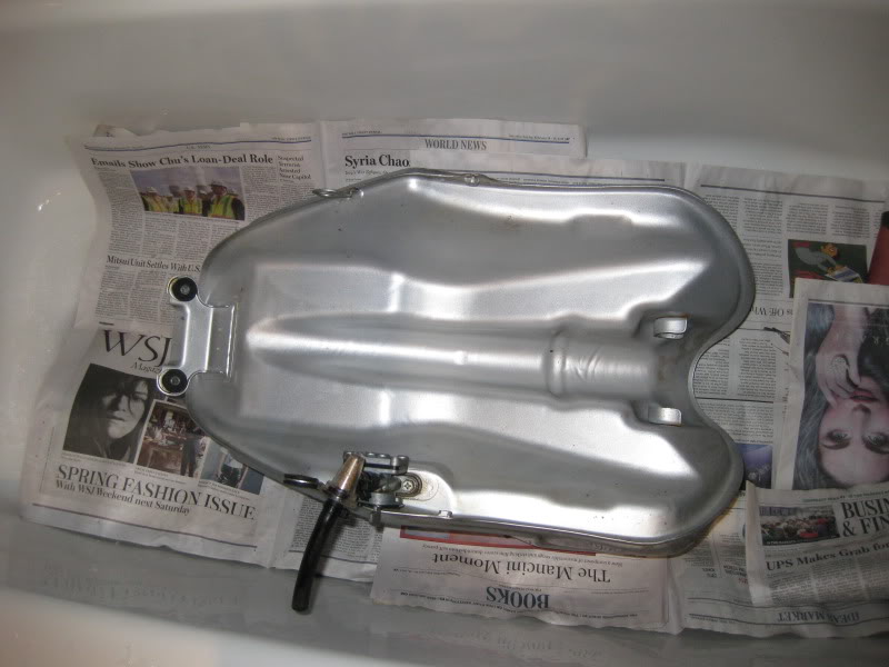 How to Tank Rust Removal (Pic Heavy!) Adventure Rider