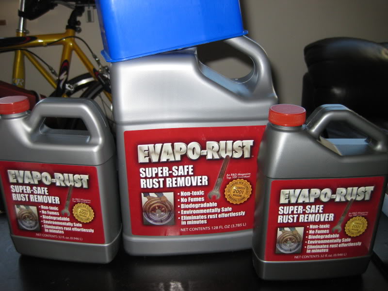How to Tank Rust Removal (Pic Heavy!) Adventure Rider