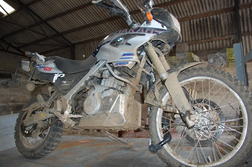 Yamaha forks on a BMW F650GS Dakar Page 196 Adventure Rider