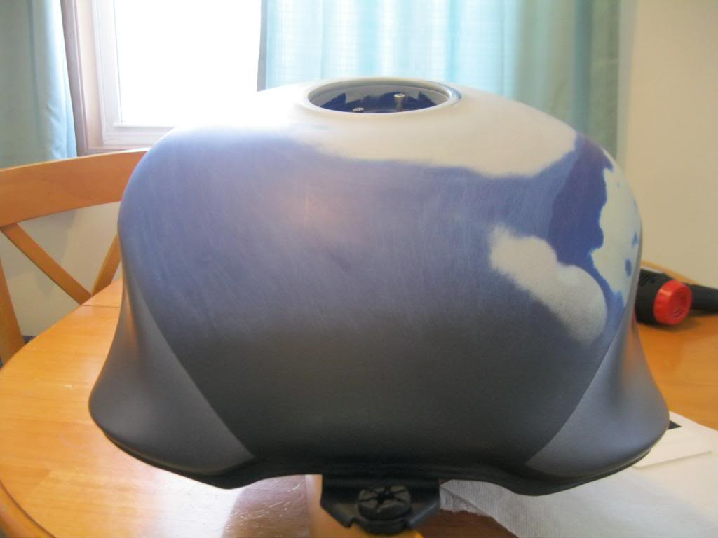 vinyl wrapping motorcycle Adventure Rider