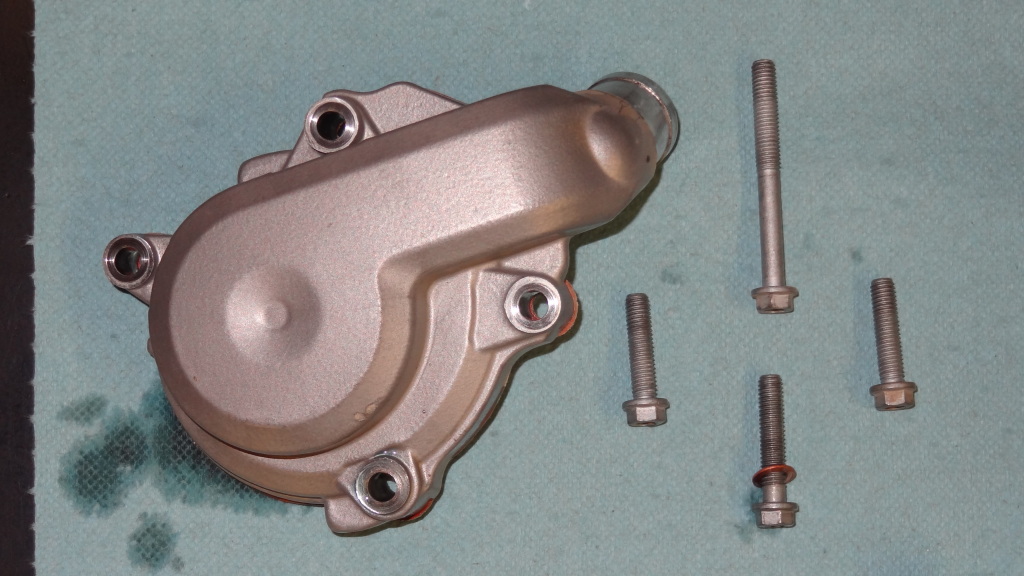0811 KTM 450530 Water Pump Seal Replacement HowTo Adventure Rider
