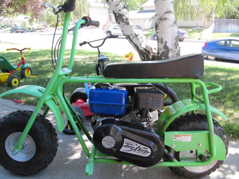 DB30 Doodlebug Minibike 6.5hp Torq Converter Install. OH