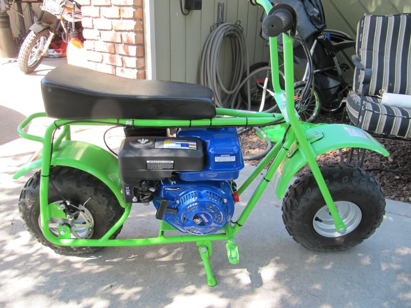 DB30 Doodlebug Minibike 6.5hp Torq Converter Install. OH