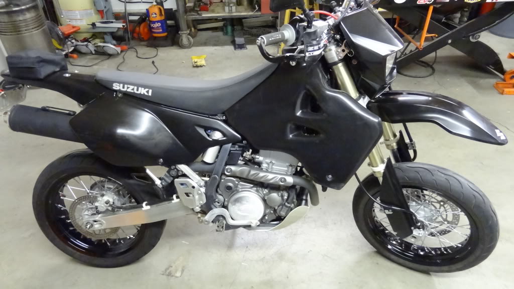 Suzuki DRZ400/IMS Tanker Brace Adventure Rider