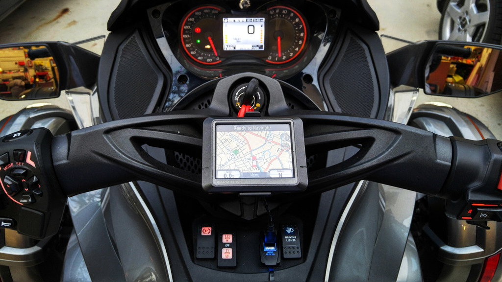 New Mods for my wife's 2013 Can Am Spyder STS. Adventure Rider