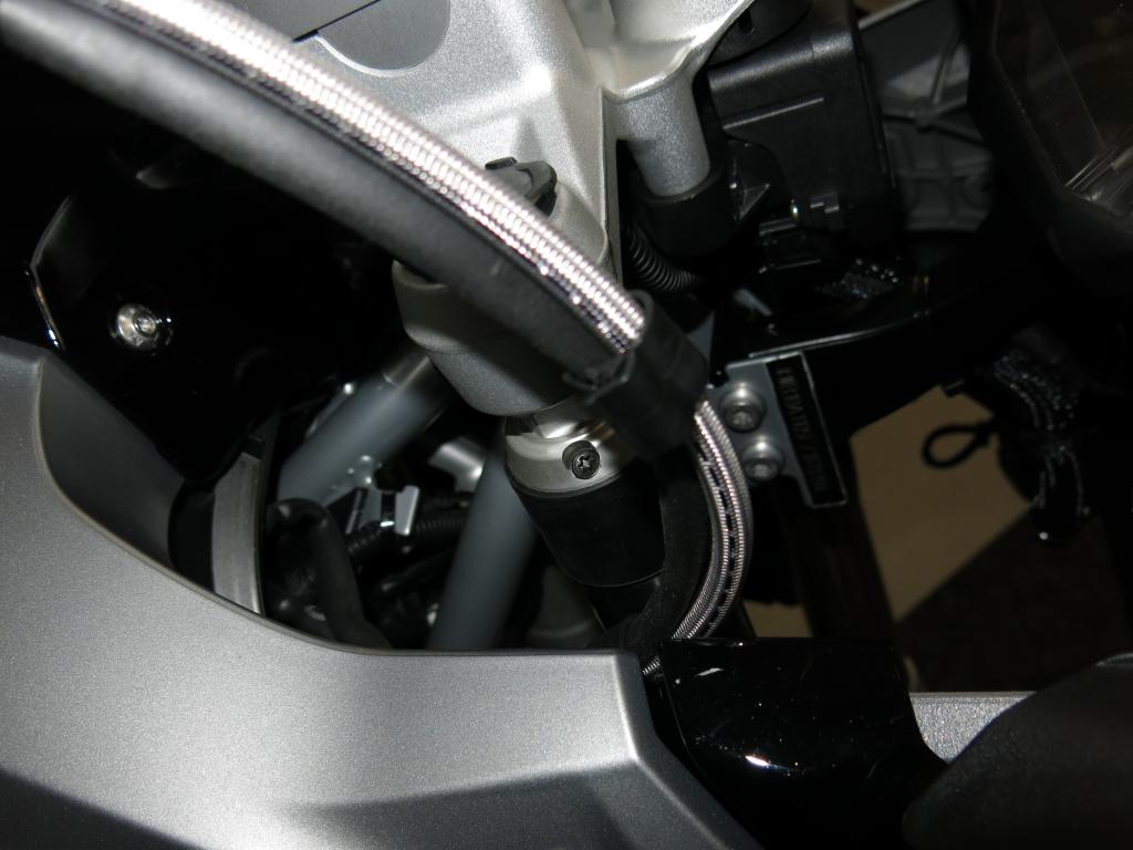 Rox Risers installation Adventure Rider