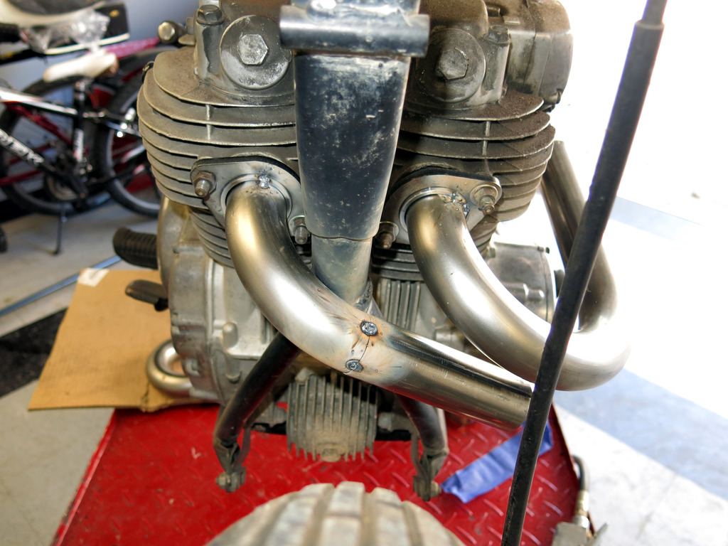 xs400 exhaust