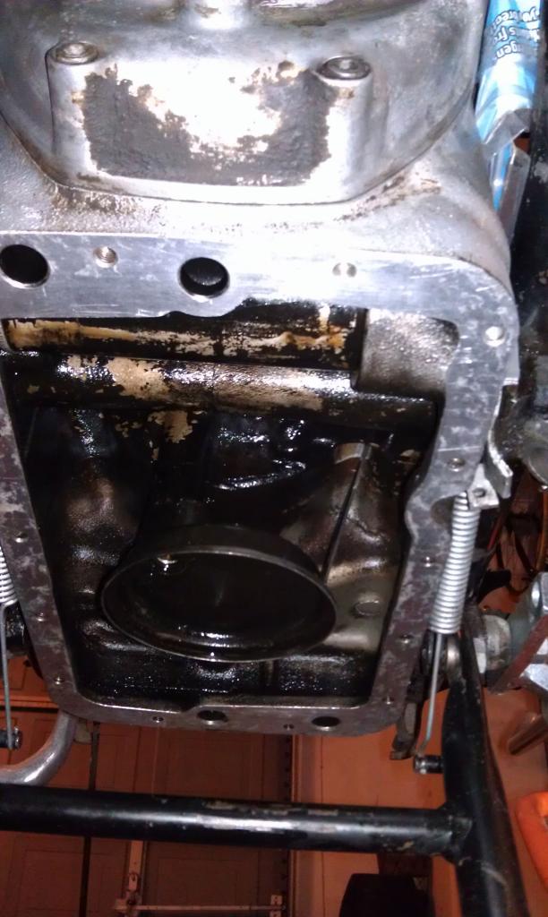 How to Degunk the Inside of Engine Block Adventure Rider