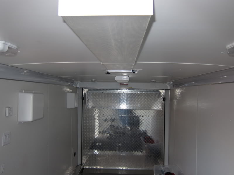 Enclosed Trailer Interior Setup Pictures Adventure Rider