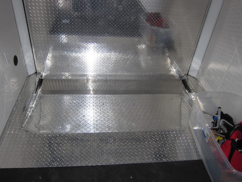 Enclosed Trailer Interior Setup Pictures Adventure Rider