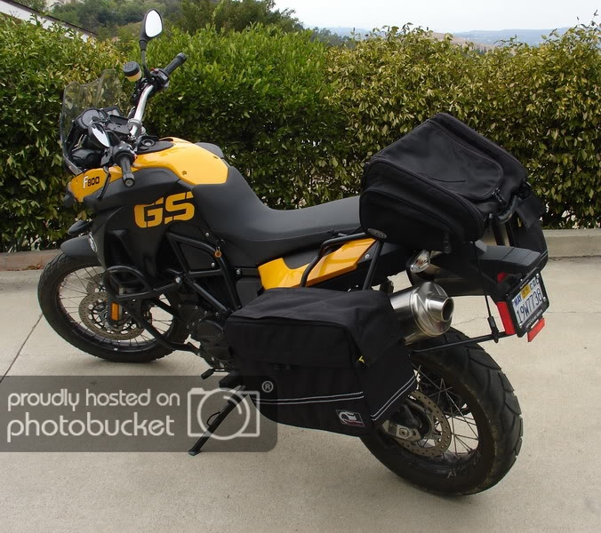 Soft Luggage for the F800GS - pics 